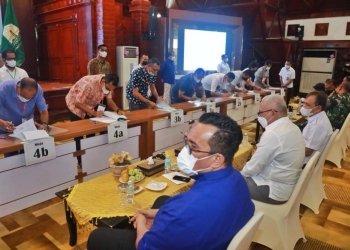 Pemerintah Aceh tandatangan kontrak bersama paket APBA senilai Rp1 triliun