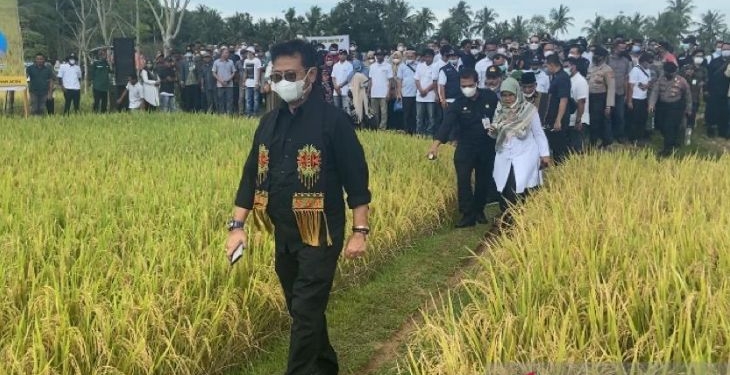 Menteri Pertanian RI ajak masyarakat Aceh kembangkan konsep integrated farming