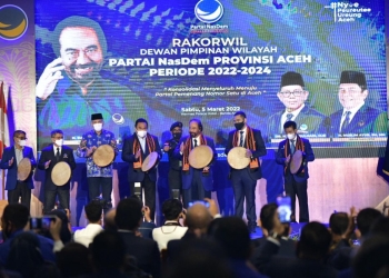 Surya Paloh Kepengurusan DPW Partai Nasdem Aceh