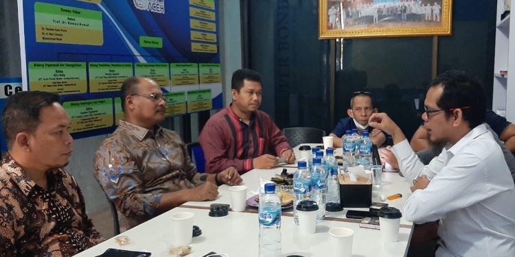 Dirjen Bina Adwil Kemendagri silaturahmi dengan Pengurus JMSI Aceh