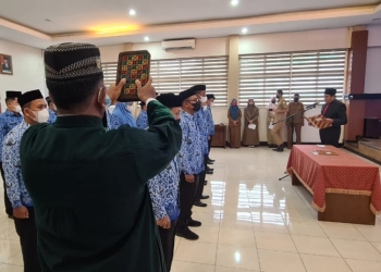 Kepala BKA lantik 19 pejabat eselon di lingkup Pemerintah Aceh