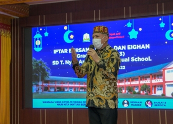 Gubernur Aceh undang SD T Nyak Arief Fatih Bilingual School buka puasa