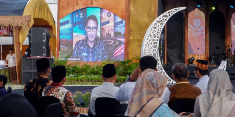 Aceh Festival Ramadhan dibuka resmi oleh Sandiaga Uno