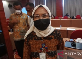 Kepala Bidang Pencegahan dan Pengendalian Penyakit (P2P) Dinkes Papua Barat dr Nurmayanti (ANTARA/HO-Tri Adi Santoso)
