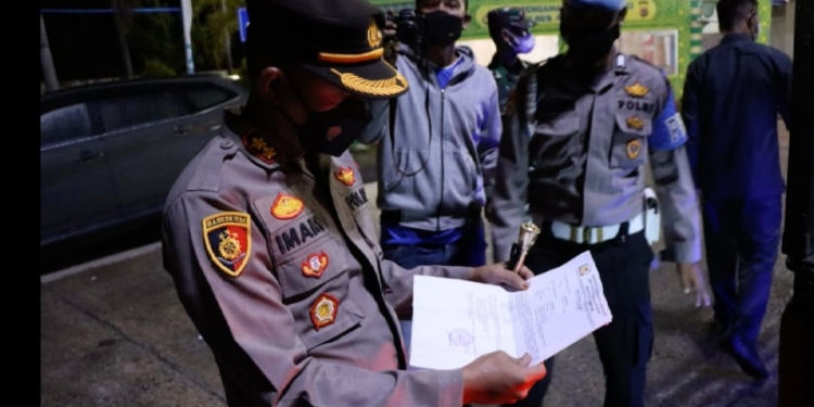 Polisi jaga perbatasan Aceh-Sumut cegah kenderaan pengangkut sapi