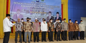 Panitia Penyenggara Ibadah Haji Aceh 2022 dilantik