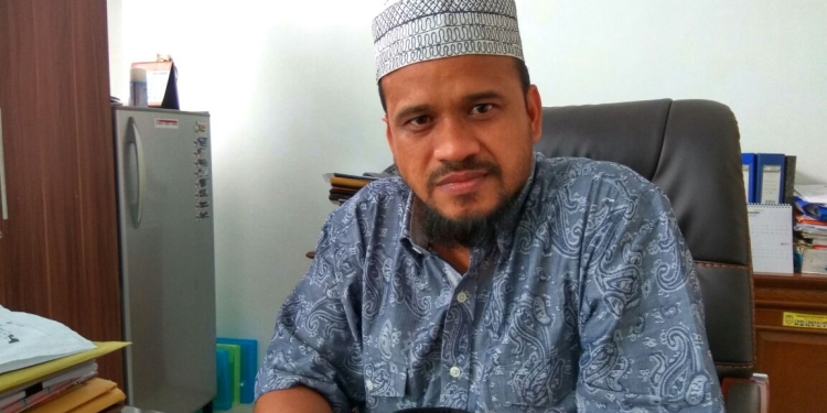 Ketua Divisi Teknis Penyelenggaraan Pemilu KIP Aceh Munawarsyah. (Foto: Fahzian Aldevan)
