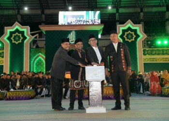 Penutupan acara Musabaqah Tilawatil Quran (MTQ) Tingkat Provinsi Aceh ke-35 di Redelong, Jumat, (24/6/2022) malam. (Foto: Dok. Humas Aceh)