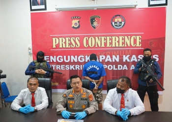 Polisi selidiki senjata api M16 milik eksekutor penembak 2 warga Aceh Besar