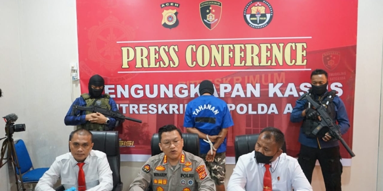 Polisi selidiki senjata api M16 milik eksekutor penembak 2 warga Aceh Besar