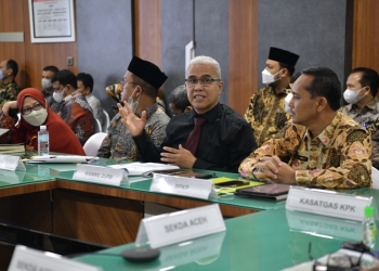 KPK apresiasi komitmen pemerintah Aceh dalam MCP