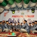 Peserta tampil dalam Festival Takbir malam Hari Raya Idul Adha 1443 Hijriah di Komplek Masjid Raya Baiturrahman Banda Aceh, Sabtu (9/7/2022). (ANTARA/Khalis Surry)
