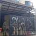 Rumah tempat kejadian penembakan istri seorang anggota TNI di Jalan Cemara III, Kota Semarang, Senin. ANTARA/I.C. Senjaya