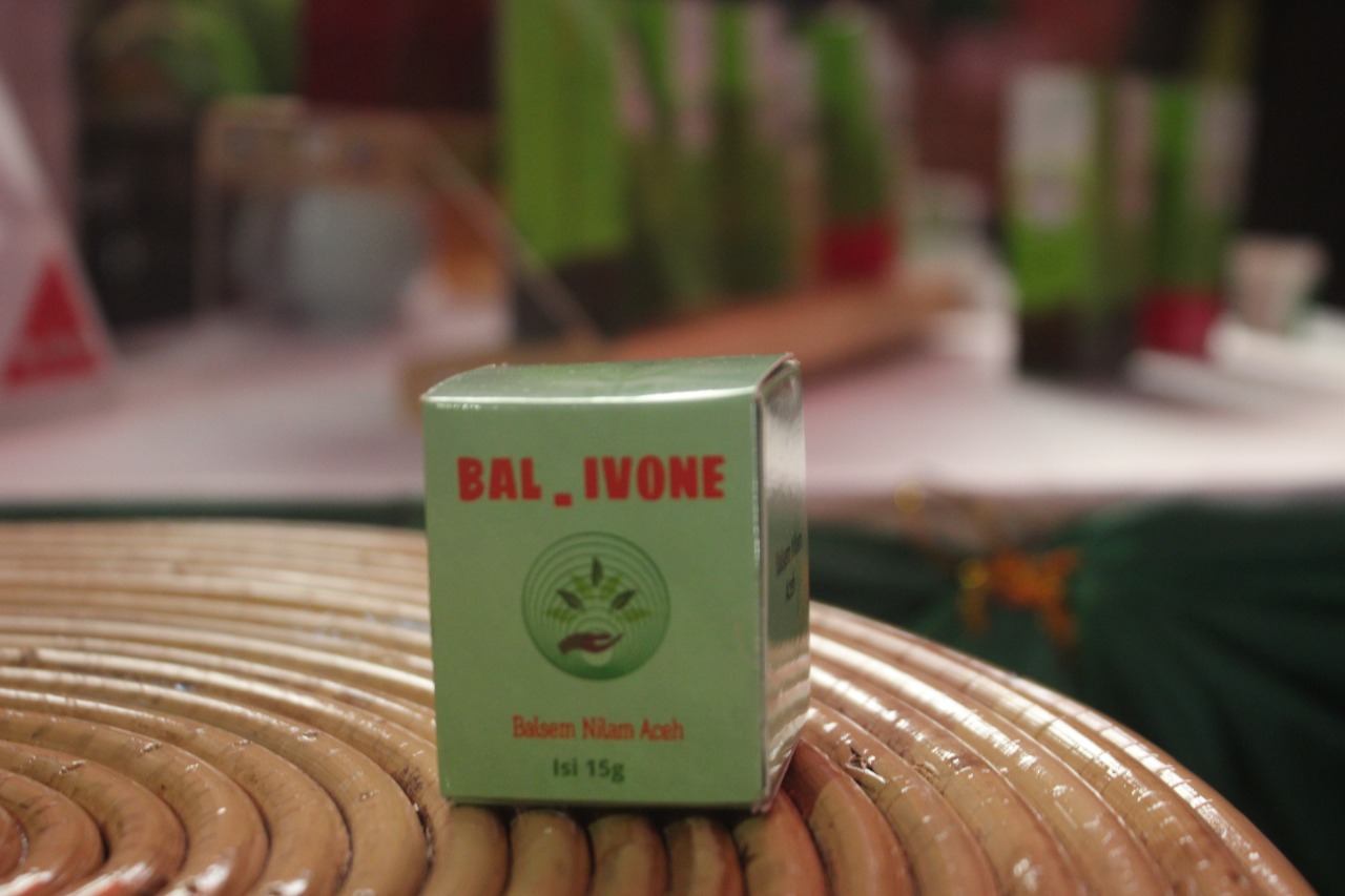 Bal_Ivone, produk balsem dari nilam Aceh. (Foto: Muhammad Fadhil)