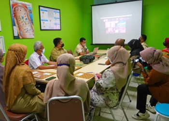 Inovasi Layanan Terapi Ablasi Gondok Tanpa Operasi (TAGTO), Banda Aceh, Selasa (19/7/2022). ( Foto: Adpim Sekda Aceh)