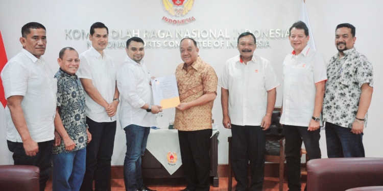 Surat Keputusan Susunan Personalia Pengurus Besar (PB) Pekan Olahraga Nasional (PON) XXI Tahun 2024 Aceh-Sumut wilayah Aceh. (Foto untuk Alibi)
