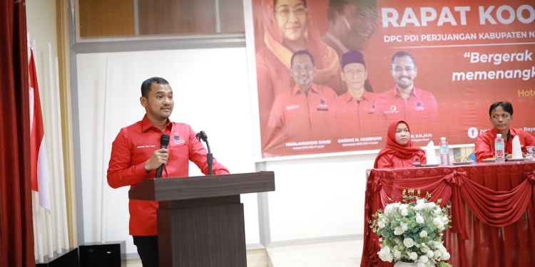 Ketua DPC PDIP Nagan Raya, Jamaluddin. (Foto: Ist)