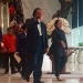 Ketua DPP PDI Perjuangan Puan Maharani (kanan) dan Ketua Umum DPP Partai NasDem Surya Paloh (tengah) usai melakukan pertemuan secara tertutup di NasDem Tower, Jakarta, Senin (22/8/2022). (ANTARA/Tri Meilani Ameliya)