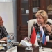 Pertemuan Wali Nanggroe Aceh, Tgk. Malik Mahmud Al Haythar saat menerima Dubes Federasi Rusia untuk Indonesia, Veronika Novoseltseva (dua kanan), Minggu (21/8/2022). (Foto: Ist)