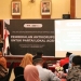 Deputi Bidang Pendidikan dan Peran Serta Masyarakat KPK, Wawan Wardiana dalam rangkaian program “Politik Cerdas Berintegritas (PCB) Terpadu di Hotel Hermes Banda Aceh, Selasa (30/8/2022). (Foto: Fahzian Aldevan)