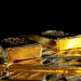 Ilustrasi - Batangan emas di Pabrik Pemisahan Emas dan Perak di Wina, Austria. ANTARA/REUTERS/Leonhard Foeger/aa.