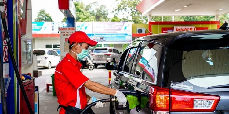 Ilustrasi SPBU di Aceh. (Foto: Dok. Pertamina)