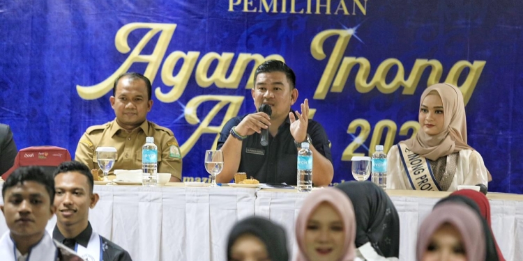 Kegiatan pemilihan Agam Inong Aceh Tahun 2022 bertajuk ‘Amazing Culture Ethnical Harmony’. (Foto: Ist)