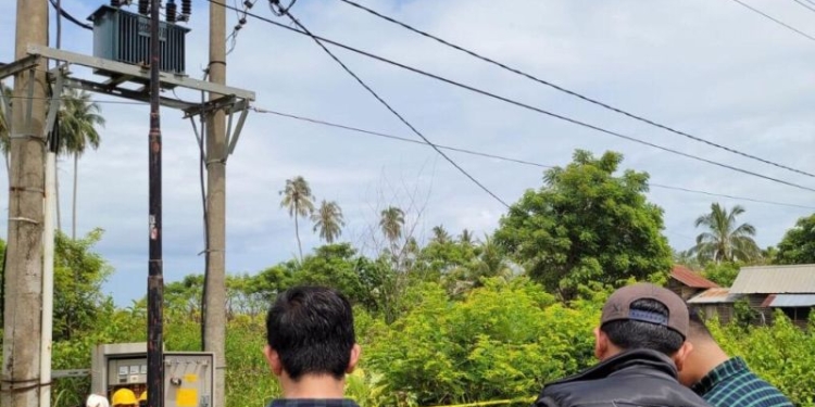 Polres Aceh Jaya sedang menyelidiki kasus pencurian kabel listrik PLN (ANTARA/HO)