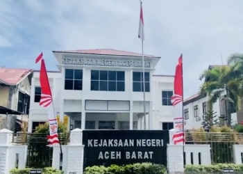 Kantor Kejaksaan Negeri Aceh Barat. (ANTARA/Teuku Dedi Iskandar)