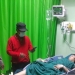 Korban penusukan oleh orang yang mengaku sebagai petugas sensus di Desa Cimandala, Kecamatan Sukaraja, Kabupaten Bogor, Jawa Barat, Jumat (21/10/2022). ANTARA/HO-Humas Polres Bogor.