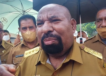 Gubernur Papua Lukas Enembe. ANTARA/HO-Humas Pemprov Papua/am.