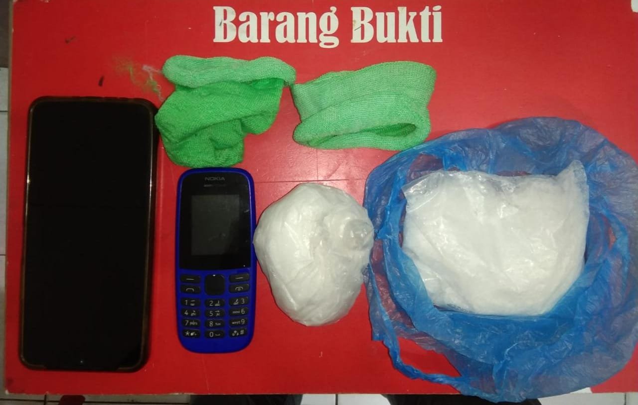 Barang bukti yang diamankan petugas. (Dok. Polisi)