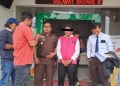 Pihak Kejaksaan Negeri Aceh Tengah resmi menahan tersangka HH, Rabu (26/10/2022). (ANTARA/Kurnia Muhadi)