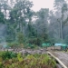 Lokasi kamp di tambang 81 yang dibakar kawanan bersenjata Bocor Sobolim, Sabtu malam, di Kabupaten Pegunungan Bintang, Papua. ANTARA/HO-Polres Pegunungan Bintang