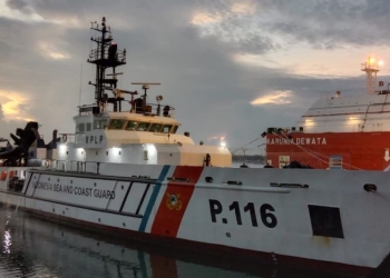 Kapal negara yang dikerahkan untuk melakukan patroli di perairan Benoa, Bali guna mendukung keselamatan dan keamanan menjelang KTT G20 yang akan diselenggarakan pada 15-16 November 2022. (Dok. Kemenhub)