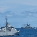 Sejumlah Kapal perang Republik Indonesia (KRI) TNI Angkatan Laut dalam posisi tempur mengelilingi Pulau Bali untuk mengamankan KTT G20 di Bali. (ANTARA/HO-Dispenal)