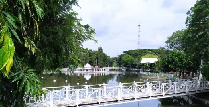 Taman Putroe Phang yang didirikan oleh Sultan Iskandar Muda, di Banda Aceh, Jumat (11/11/2022) (ANTARA/Rahmat Fajri)