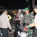 Personel TNI-Polri menggelar patroli gabungan menertibkan geng motor, begal dan premanisme di wilayah hukum Polres Asahan, Sumatera Utara. (Foto:ANTARA/HO)