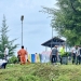 Pj Wali Kota Sabang bersama ASN bersihkan objek wisata Taman Pantai Kasih, Jumat (11/11/2022).