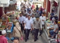 Pemerintah Kota Sabang dan Polres lakukan peninjauan langsung ke Pasar Induk Sabang, Rabu (23/11/2022). (Dok. Humas Kota Sabang)