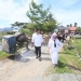 Kepala Dinas Kebudayaan dan Pariwisata (Disbudpar) Aceh, Almunizal Kamal, saat tinjau kemajuan pembangunan dermaga di Desa Nusa, Kecamatan Lhoknga, Aceh Besar, Jumat (28/10/2022). (Dok. Ist)