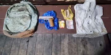 Pistol dan narkoba yang disita saat patroli Kamtibmas di Mapolres Pidie, Aceh, Rabu (16/11/2022). (ANTARA/HO/Bidhumas Polda Aceh)