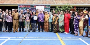 Kunjungan Kementerian Perencanaan Pembangunan Nasional (Bappenas) bersama Badan Pembangunan Internasional Amerika Serikat (USAID) ke Papua pada awal November 2022. (ANTARA/HO-Kedubes AS di Jakarta)