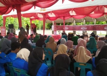 Kegiatan Pekan Demokrasi Orang Muda 2022 dalam rangka memperingati hari antikorupsi dunia (Hakordia) 2022, di Taman Putroe Phang, Banda Aceh, Jumat (9/12/2022). (Dok. GeRAK Aceh)