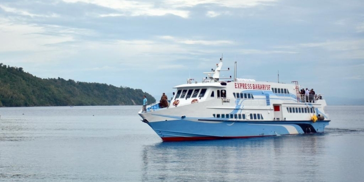 Kapal cepat penyeberangan Sabang-Banda Aceh. (Dok. Humas Kota Sabang)