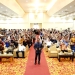 Teuku Riefky Harsya disambut ribuan simpatisan di Banda Aceh. (Dok. Partai Demokrat)