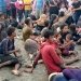 Imigran Rohingya terdampar di pesisir pantai Desa Ujolung Pie, Kecamatan Muara Tiga, Kabupaten Pidie, Senin (26/12/2022).
