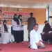 Terpidana menjalani hukuman cambuk di Blangpidie, Aceh Barat Daya, Rabu (28/12/2022) (ANTARA/Suprian)