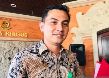 Kepala Seksi Penerangan Hukum Kejaksaan Tinggi Bali A Luga Harlianto. ANTARA/Rolandus Nampu