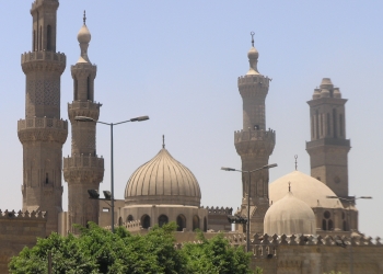 Cairo - Islamic district - Al Azhar Mosque and University. (Wikimedia. Daniel Mayer)
